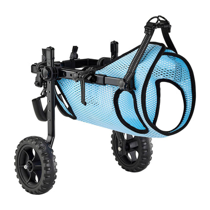 Dog Wheelchair for Hind Legs, Adjustable 2-Wheel, 15kg