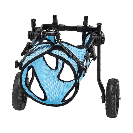 Dog Wheelchair for Hind Legs, Adjustable 2-Wheel, 15kg