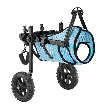 Dog Wheelchair for Hind Legs, Adjustable 2-Wheel, Up To 10kg