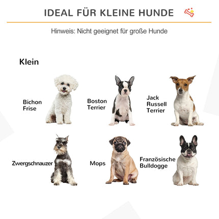 Dog Gate Barrier, Stable 3-Panel MDF, Foldable, White