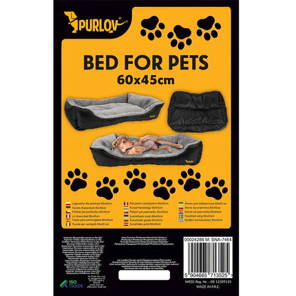 Dog/cat bed 60x45cm Purlov 24288