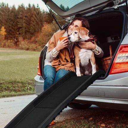 Dog ramp car foldable
