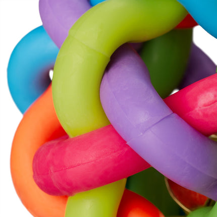 Dog toy ball with bell set of 3