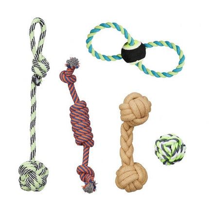 Dog toy set 5 parts