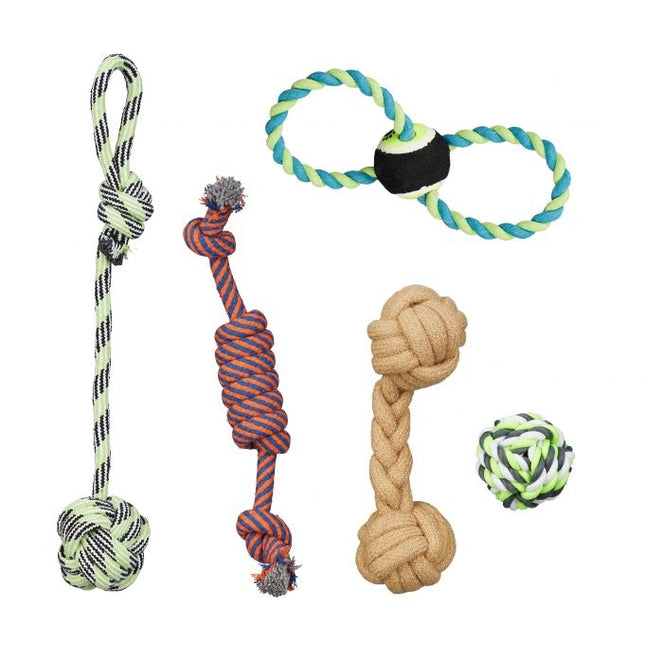 Dog toy set 5 parts