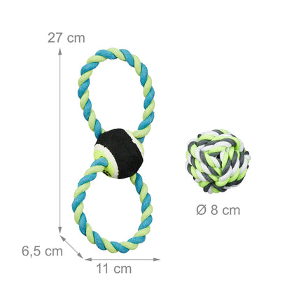 Dog toy set 5 parts