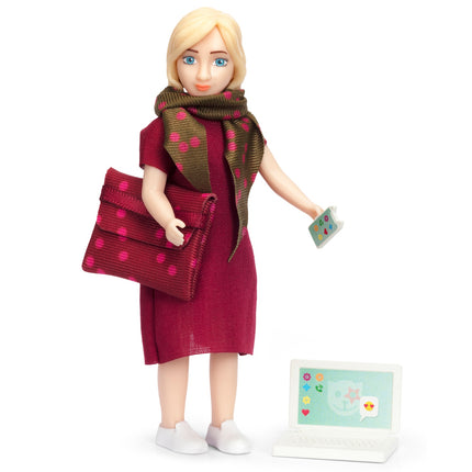 Doll with computer