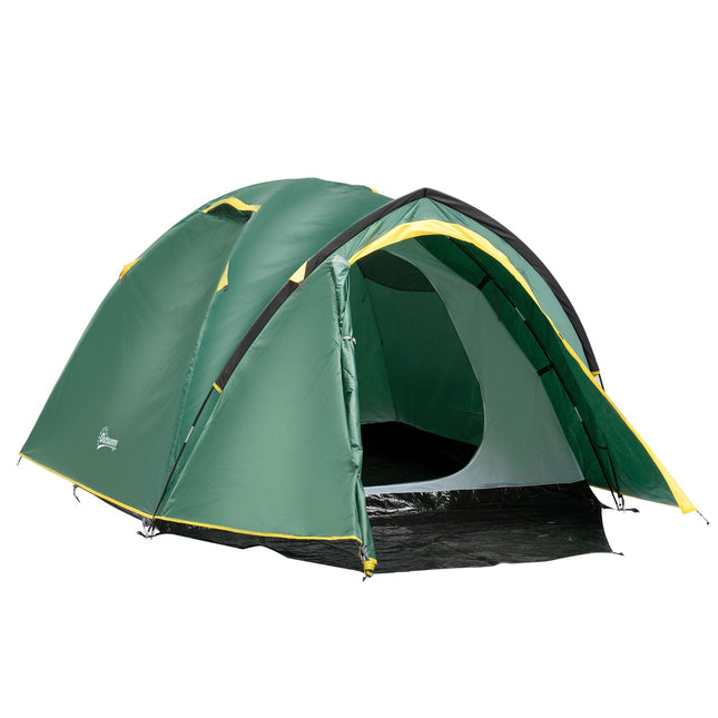 Dome camping tent for 2-3 people, light, weatherproof