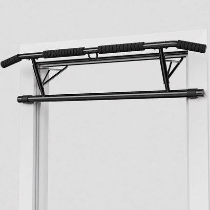 Door-Frame Pull-Up Bar, Non-Slip Foam Grips, 150kg Max Load