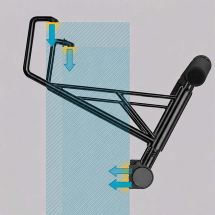 Door-Frame Pull-Up Bar, Non-Slip Foam Grips, 150kg Max Load