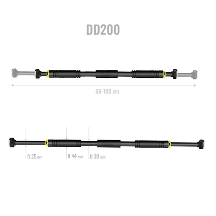 Door Gym Bar, Adjustable 68-100 cm, Home Fitness
