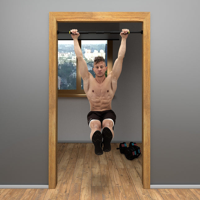 Deurgymstang, verstelbaar 90-130 cm, thuistrainingsapparaat