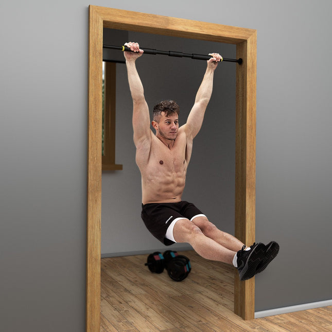 Deurgymstang, verstelbaar 90-130 cm, thuistrainingsapparaat