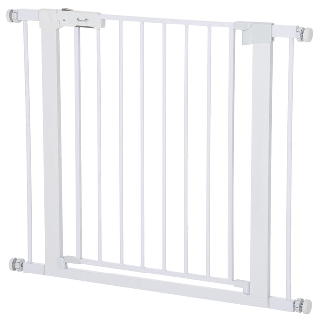 Adjustable door safety gate, automatic closing 75-96cm