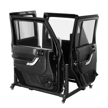 Door Storage Cart, Holds 4 Doors, Fits Wrangler JK JL JT