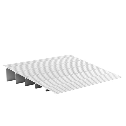 Door Threshold Ramp, 138 mm Rise, Aluminum, 363 kg