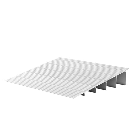 Door Threshold Ramp, 138 mm Rise, Aluminum, 363 kg