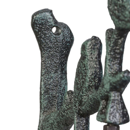 Door bell cast iron birds