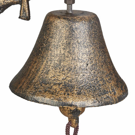 Door bell cast iron birds
