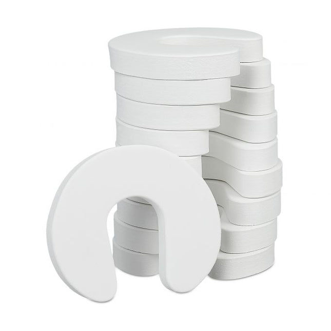 Door clamp protectors in a set of 10