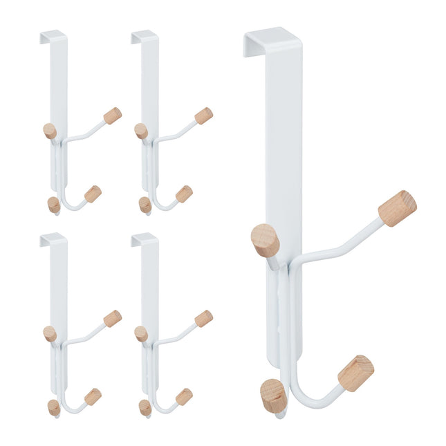 Door hook four-piece set of 5