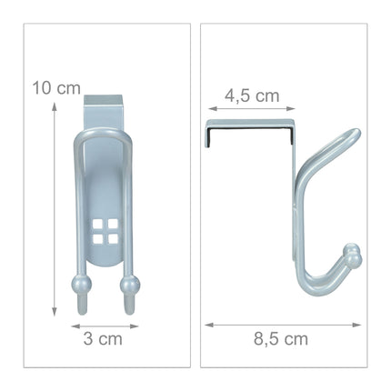 Door hooks set of 8