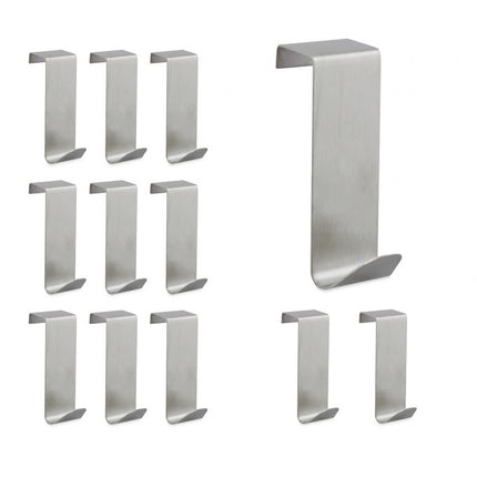 Door hook stainless steel 12 pcs