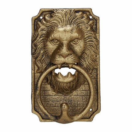 Door knocker lion