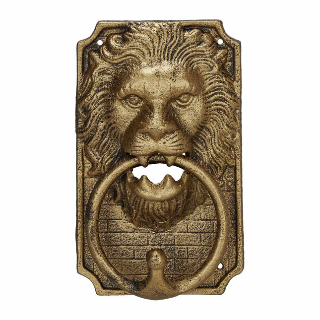 Door knocker lion