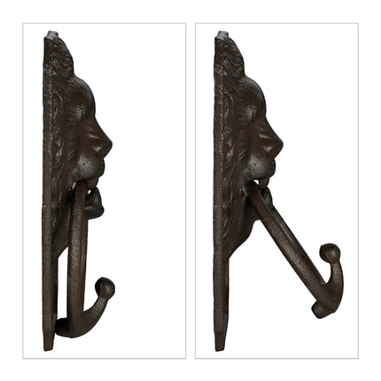 Door knocker lion