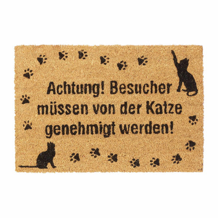 Doormat Coconut Cat