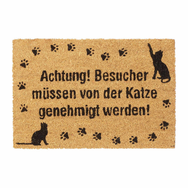 Doormat Coconut Cat