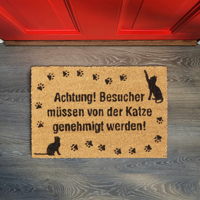 Doormat Coconut Cat