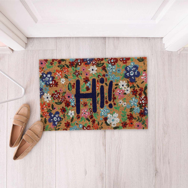 Doormat Coconut Hi lettering