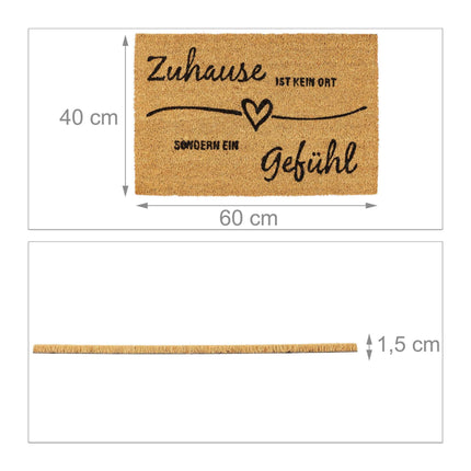 Doormat Coconut Home
