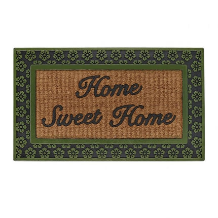 Door mat "Home Sweet Home" rubber coconut