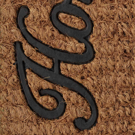 Door mat "Home Sweet Home" rubber coconut