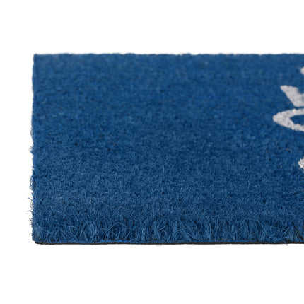 Doormat "Keep calm and come in" blue