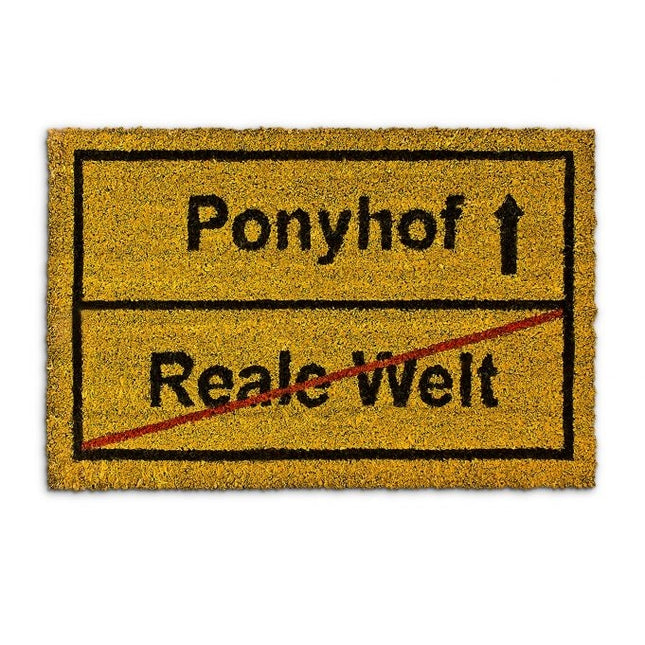 Door mat "Pony Farm" coconut 40x60 cm