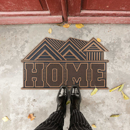 Doormat Rubber Home in copper