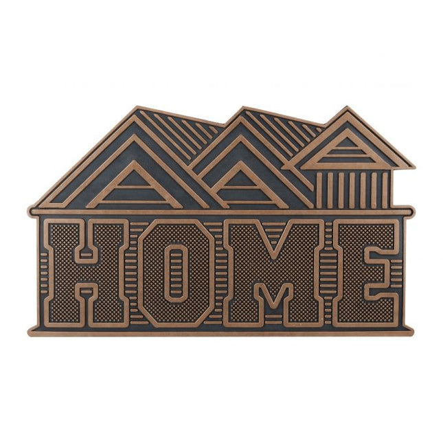 Doormat Rubber Home in copper