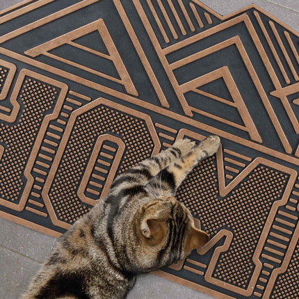 Doormat Rubber Home in copper