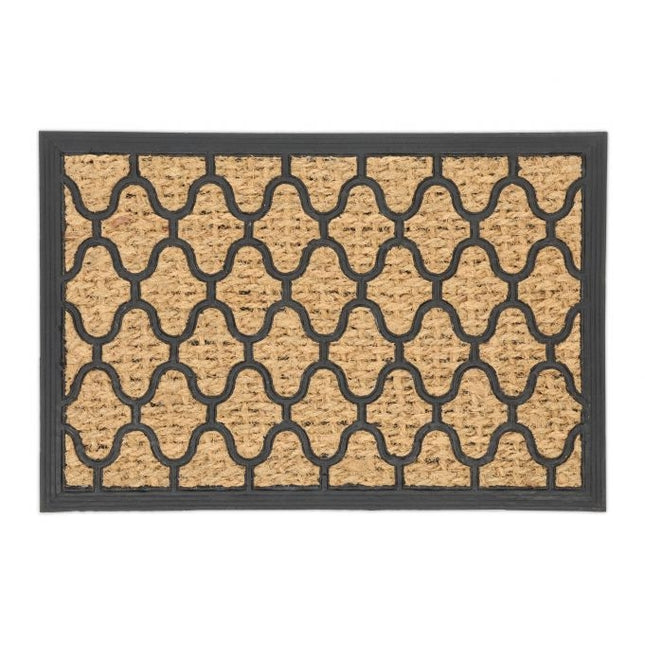 Doormat Rubber &amp; Coconut pattern