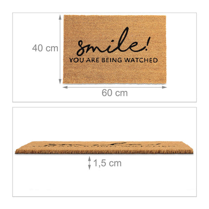 Doormat Smile Coconut