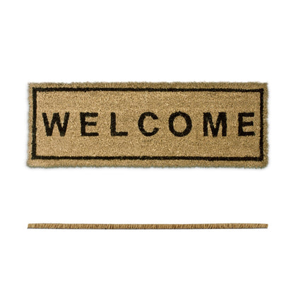 Door mat "Welcome" 25 x 75 cm
