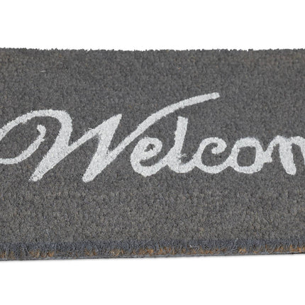 Doormat "Welcome" made of coconut fiber