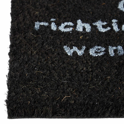 Door mat coconut SPRUCH