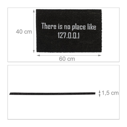 Doormat coconut fiber "127.0.0.1"