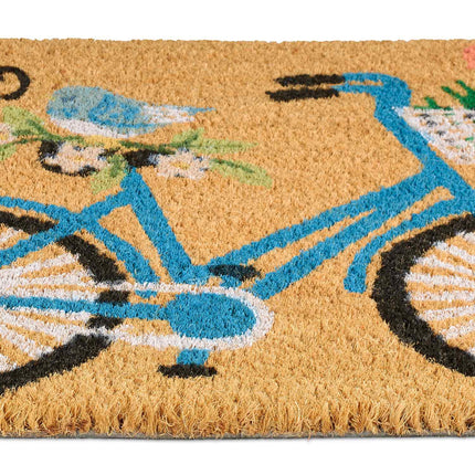Door mat coconut fiber "Hello Spring"