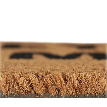Doormat coconut fiber "Hey. I'm Food”